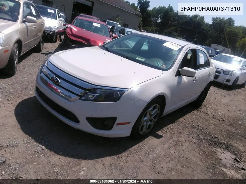 3FAHP0HA0AR371310 2010 Ford Fusion Se