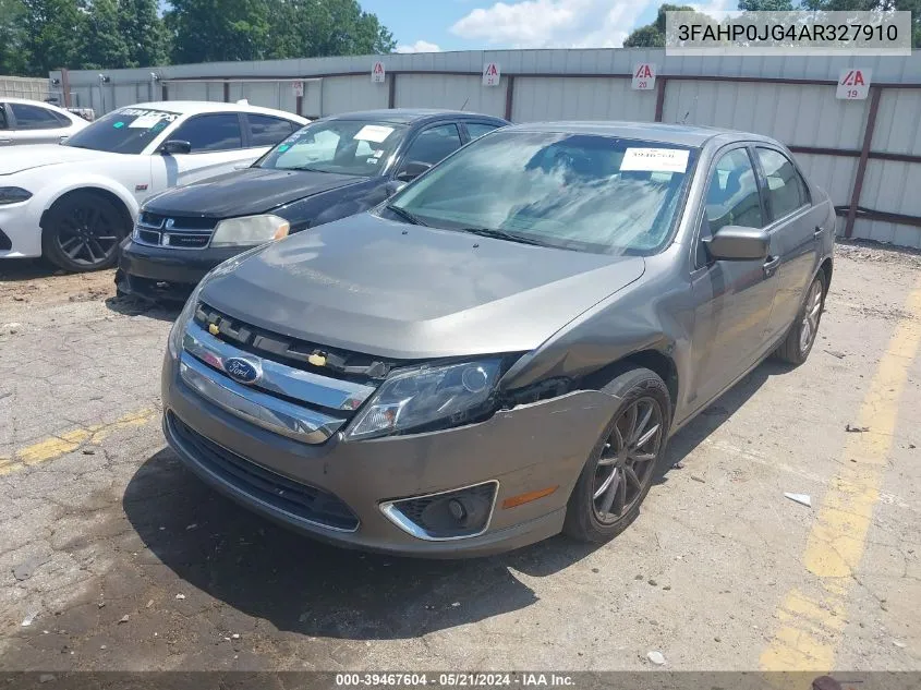 3FAHP0JG4AR327910 2010 Ford Fusion Sel