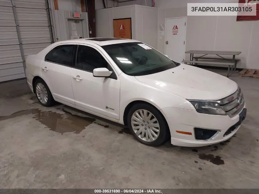 3FADP0L31AR303105 2010 Ford Fusion Hybrid