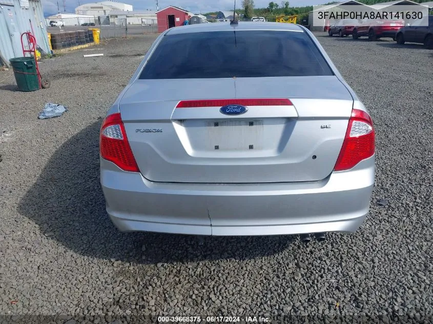 3FAHP0HA8AR141630 2010 Ford Fusion Se