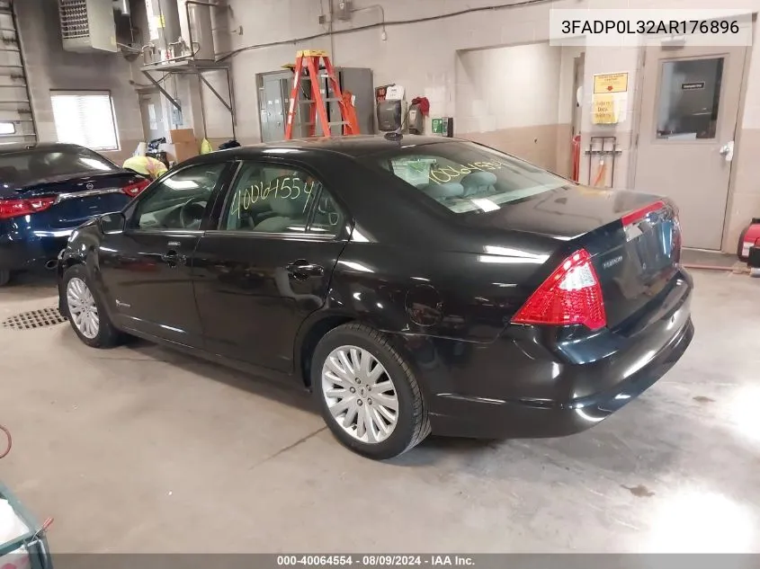 3FADP0L32AR176896 2010 Ford Fusion Hybrid