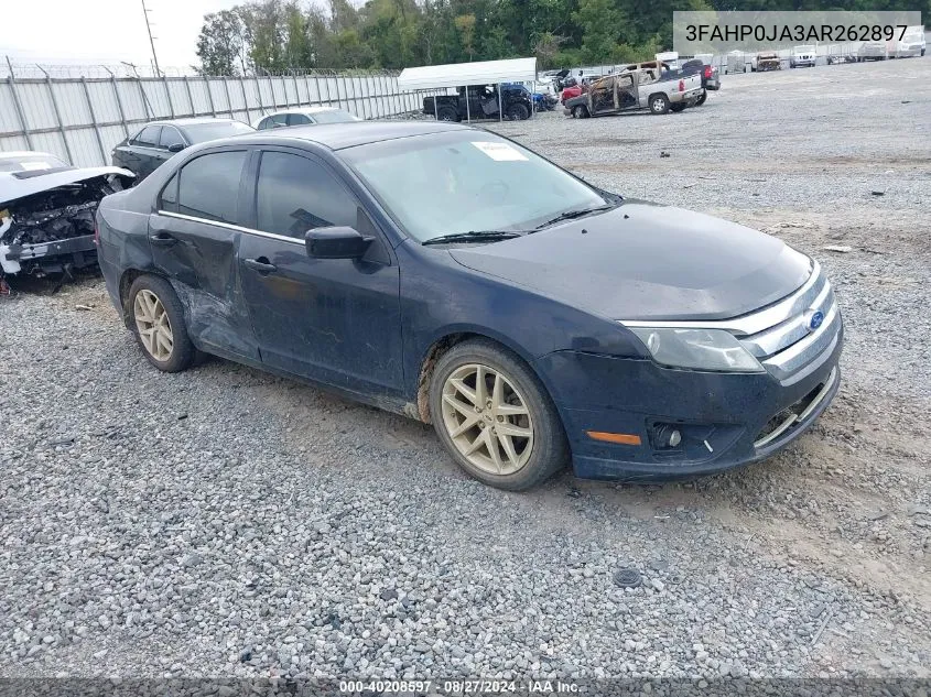 2010 Ford Fusion Sel VIN: 3FAHP0JA3AR262897 Lot: 40208597