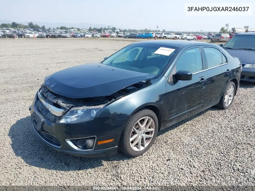 2010 Ford Fusion Sel VIN: 3FAHP0JGXAR246037 Lot: 40264561