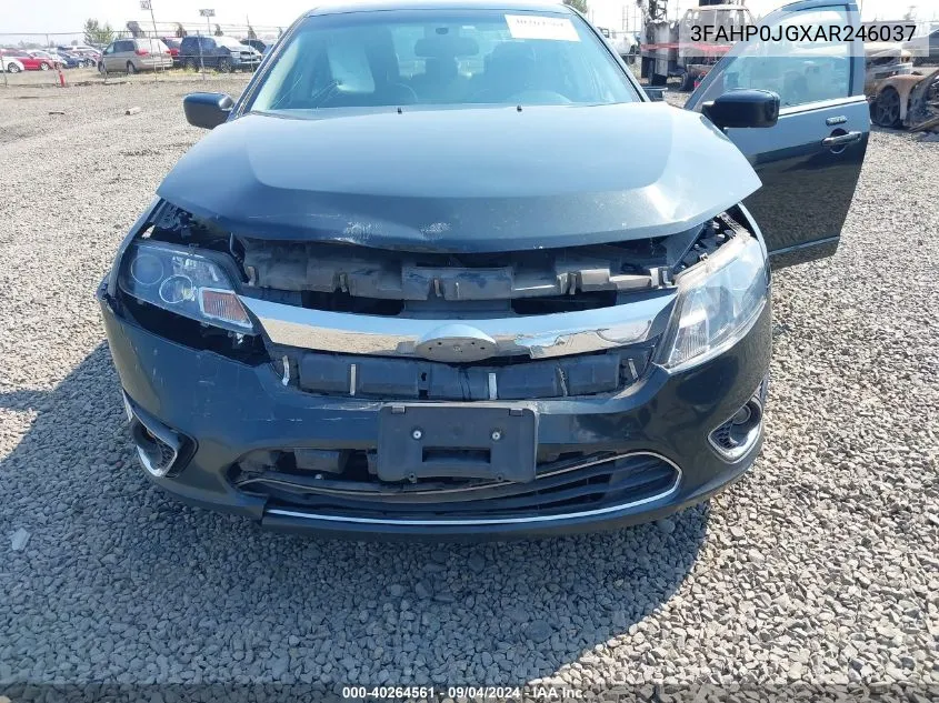 2010 Ford Fusion Sel VIN: 3FAHP0JGXAR246037 Lot: 40264561