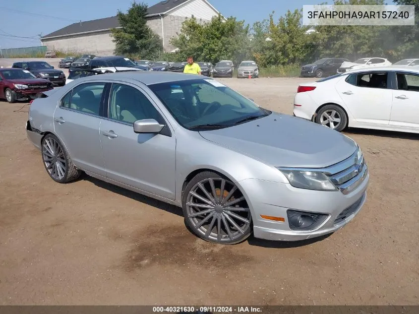 3FAHP0HA9AR157240 2010 Ford Fusion Se