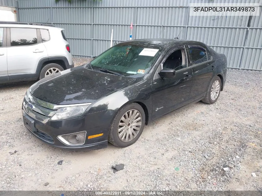 3FADP0L31AR349873 2010 Ford Fusion Hybrid Hybrid