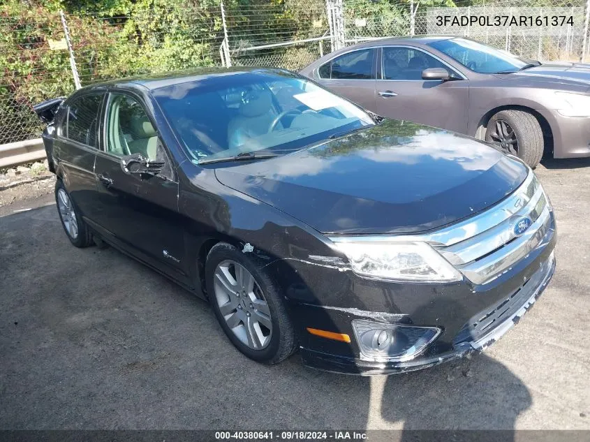 2010 Ford Fusion Hybrid VIN: 3FADP0L37AR161374 Lot: 40380641