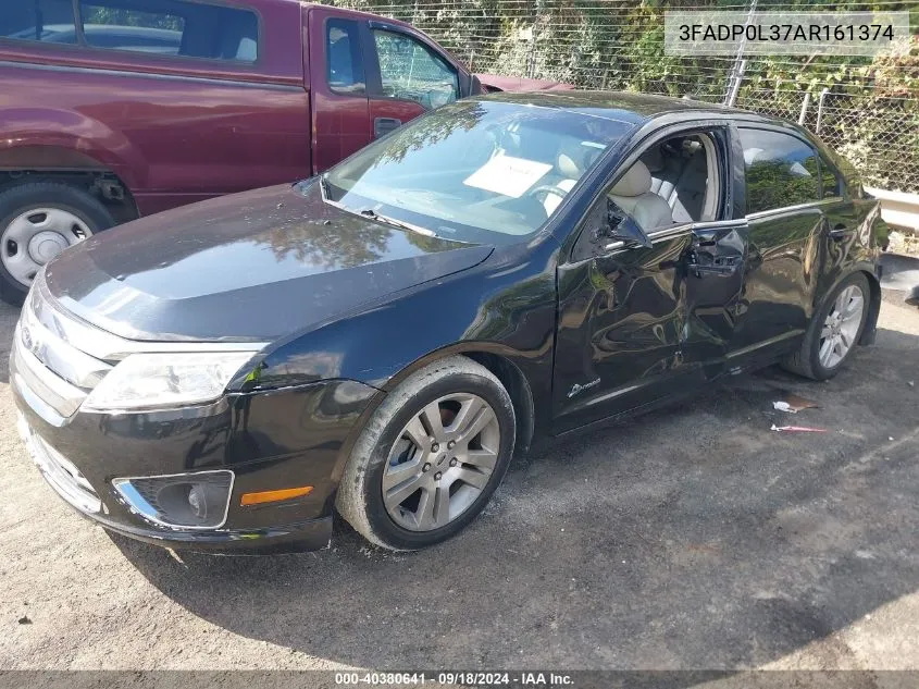 2010 Ford Fusion Hybrid VIN: 3FADP0L37AR161374 Lot: 40380641