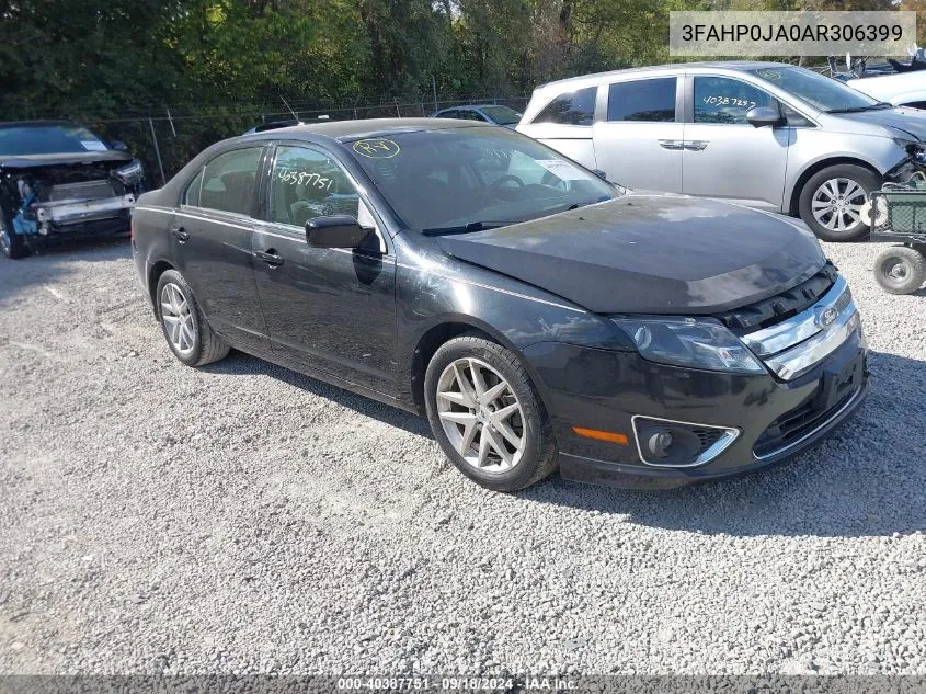 2010 Ford Fusion Sel VIN: 3FAHP0JA0AR306399 Lot: 40387751