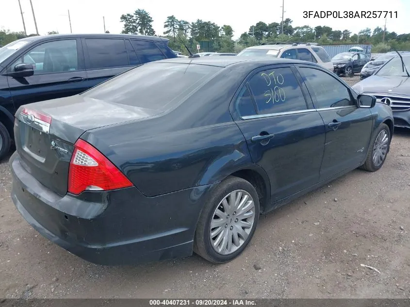 3FADP0L38AR257711 2010 Ford Fusion Hybrid