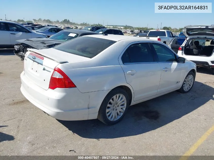 3FADP0L32AR164831 2010 Ford Fusion Hybrid