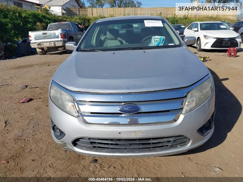 3FAHP0HA1AR157944 2010 Ford Fusion Se