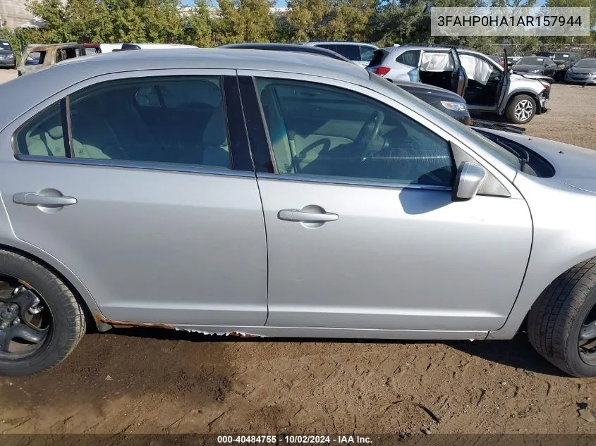 3FAHP0HA1AR157944 2010 Ford Fusion Se