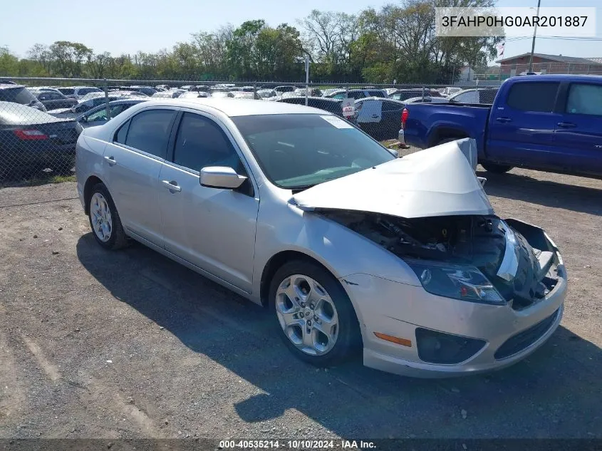 3FAHP0HG0AR201887 2010 Ford Fusion Se