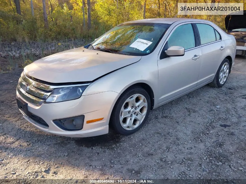 3FAHP0HAXAR201004 2010 Ford Fusion Se