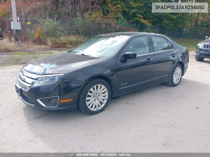 2010 Ford Fusion Hybrid VIN: 3FADP0L37AR234050 Lot: 40574994