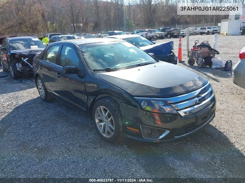 2010 Ford Fusion Sel VIN: 3FAHP0JG1AR225061 Lot: 40823797