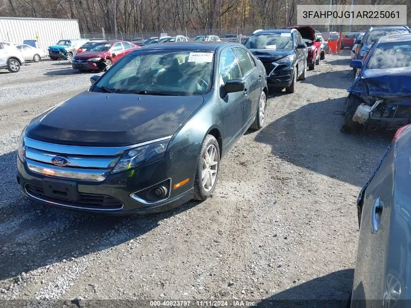 2010 Ford Fusion Sel VIN: 3FAHP0JG1AR225061 Lot: 40823797