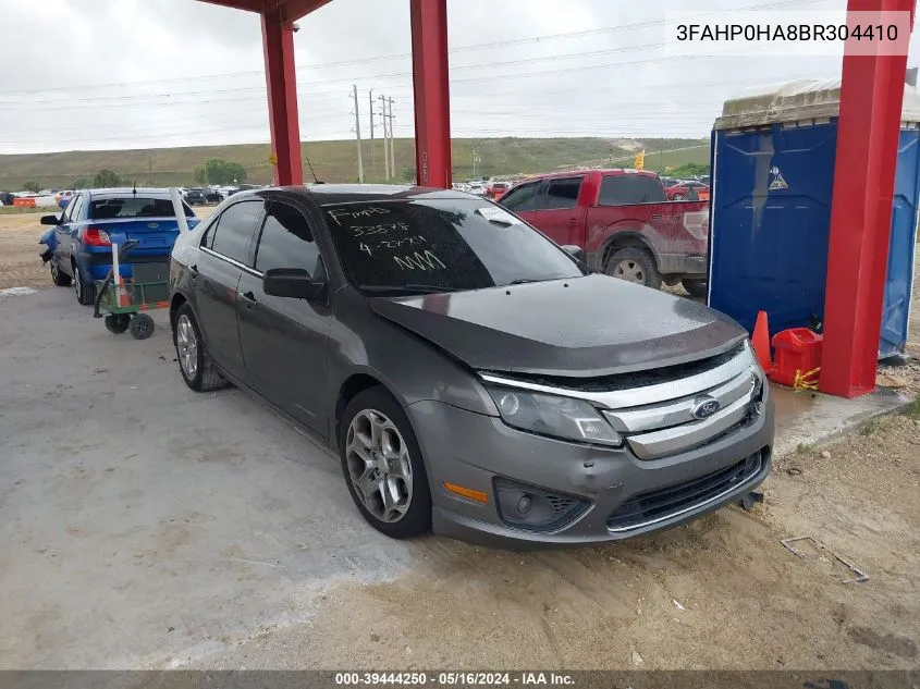 3FAHP0HA8BR304410 2011 Ford Fusion Se