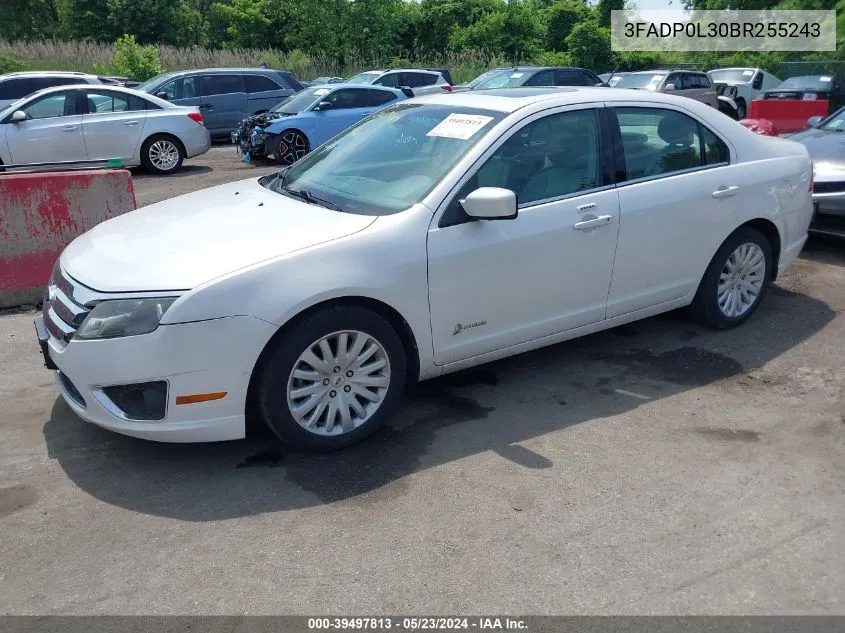 3FADP0L30BR255243 2011 Ford Fusion Hybrid