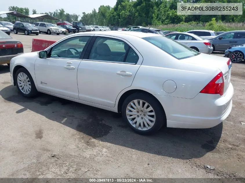 3FADP0L30BR255243 2011 Ford Fusion Hybrid