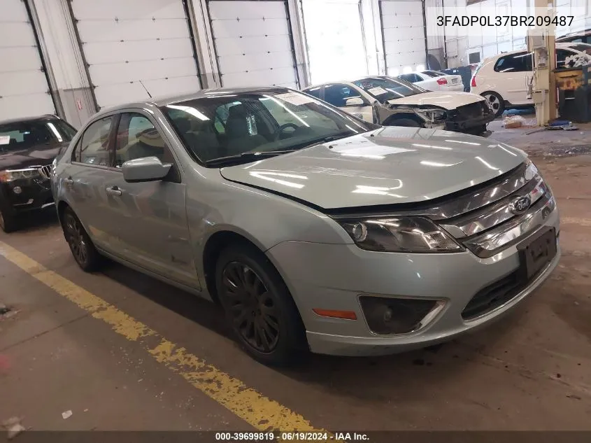 3FADP0L37BR209487 2011 Ford Fusion Hybrid