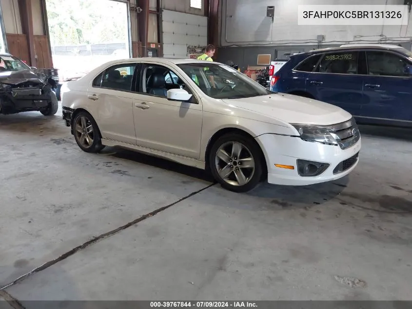 2011 Ford Fusion Sport VIN: 3FAHP0KC5BR131326 Lot: 39767844