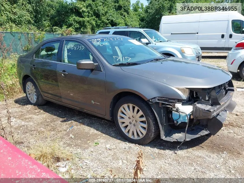 3FADP0L38BR346955 2011 Ford Fusion Hybrid