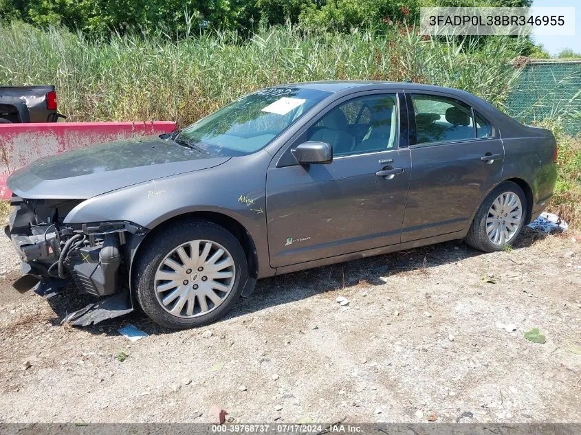 3FADP0L38BR346955 2011 Ford Fusion Hybrid