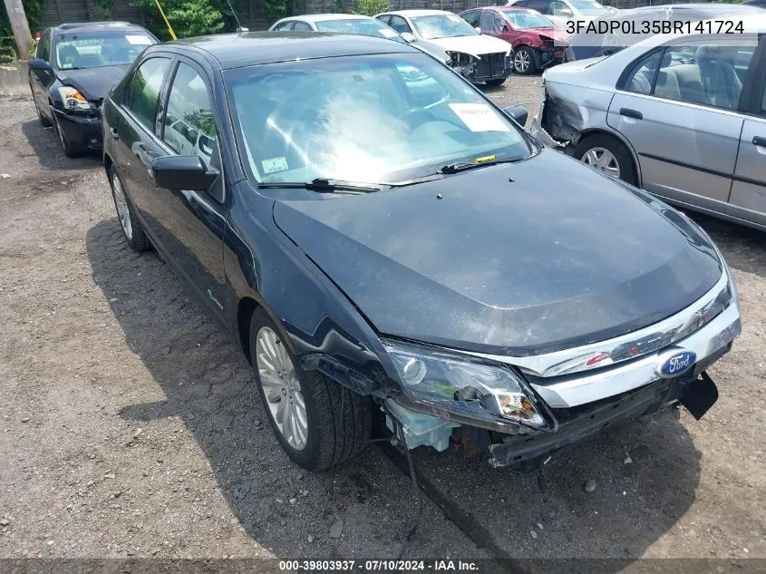 3FADP0L35BR141724 2011 Ford Fusion Hybrid