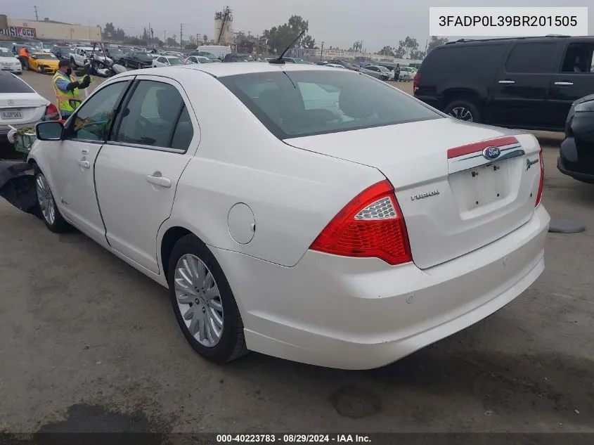 3FADP0L39BR201505 2011 Ford Fusion Hybrid