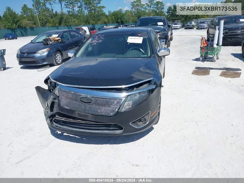 3FADP0L3XBR173536 2011 Ford Fusion Hybrid