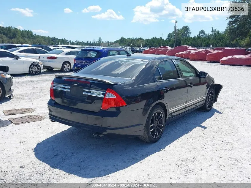 3FADP0L3XBR173536 2011 Ford Fusion Hybrid