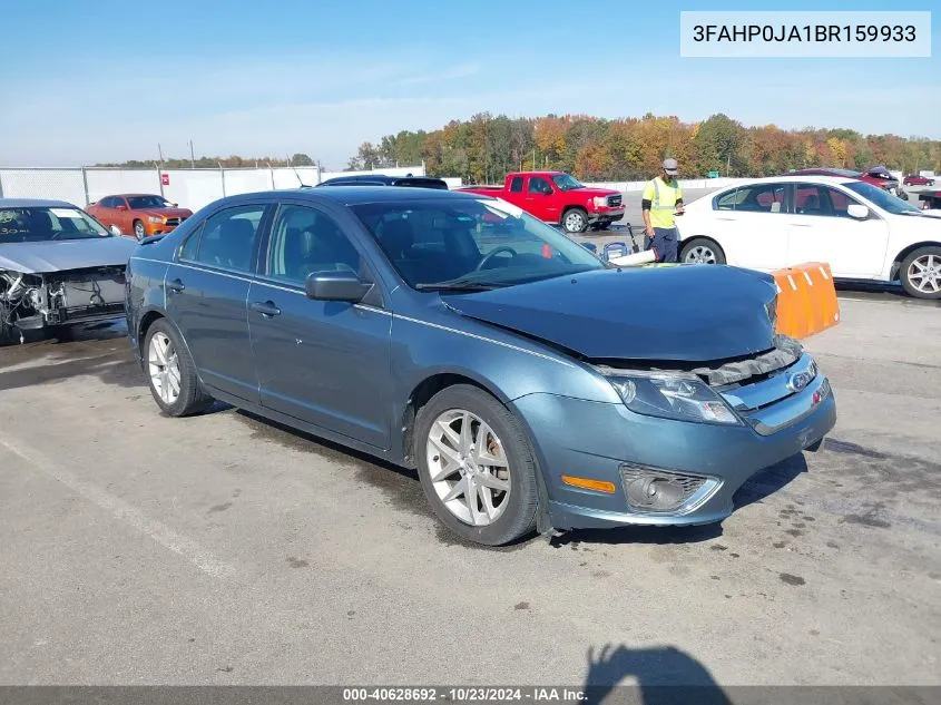 3FAHP0JA1BR159933 2011 Ford Fusion Sel