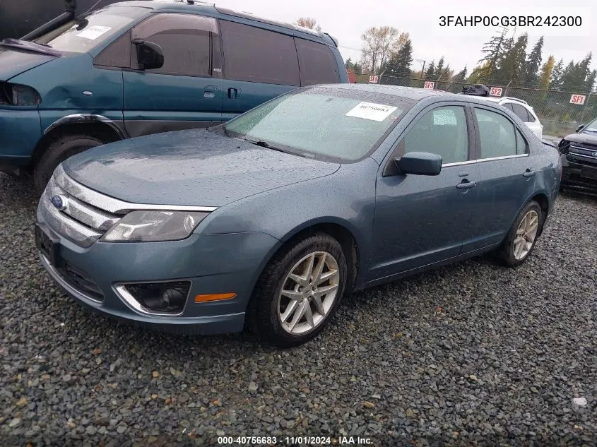 3FAHP0CG3BR242300 2011 Ford Fusion Sel