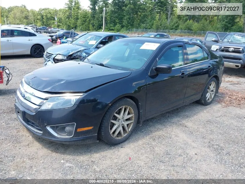 3FAHP0CG9CR172027 2012 Ford Fusion Sel