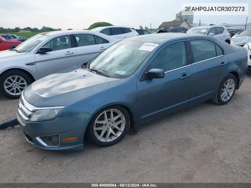 3FAHP0JA1CR307273 2012 Ford Fusion Sel