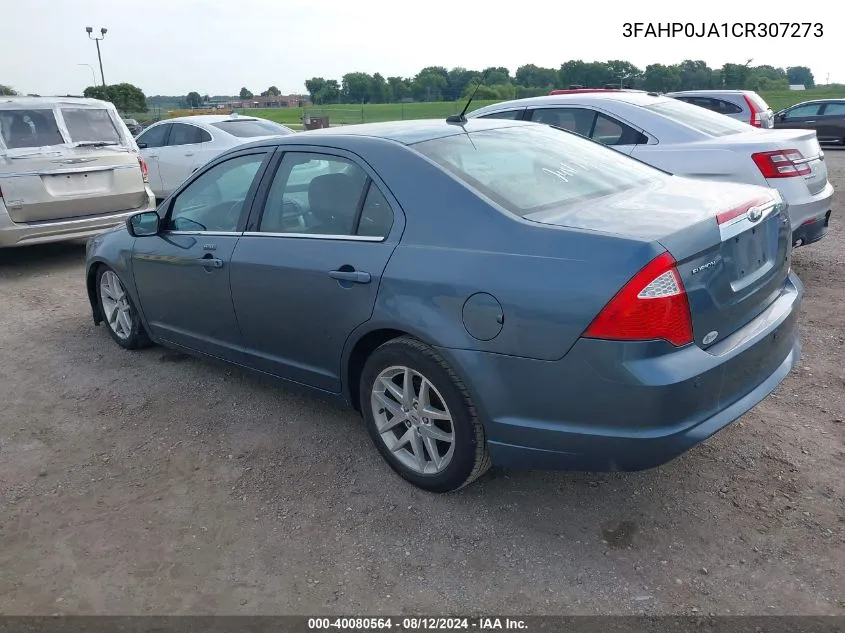 3FAHP0JA1CR307273 2012 Ford Fusion Sel