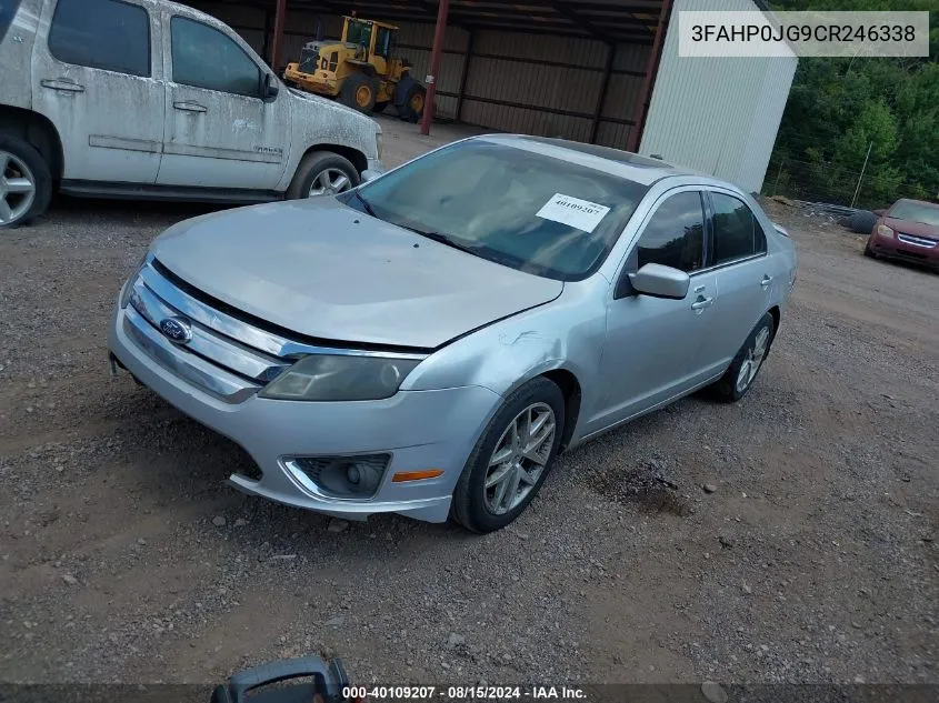 3FAHP0JG9CR246338 2012 Ford Fusion Sel