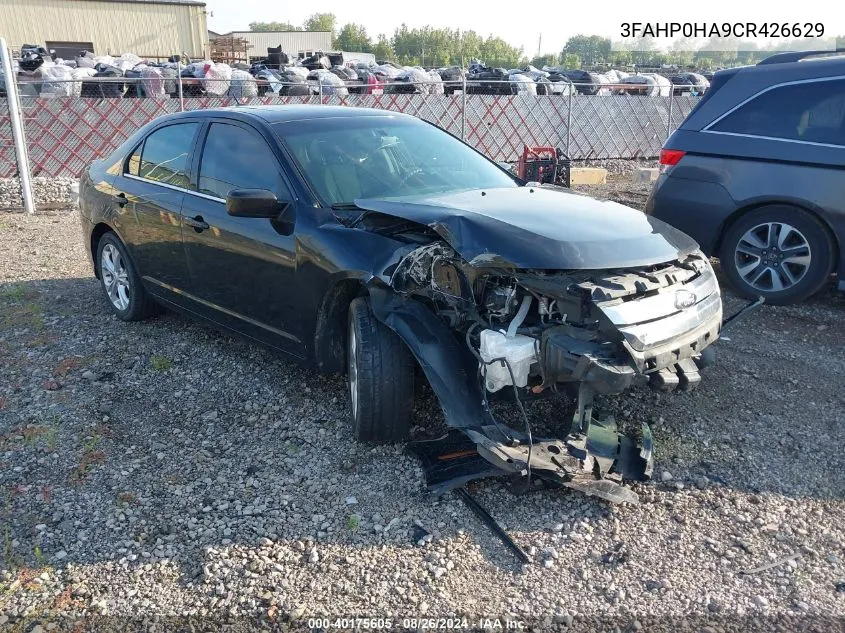 3FAHP0HA9CR426629 2012 Ford Fusion Se