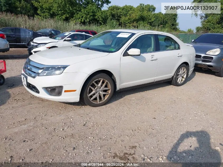 3FAHP0JA0CR133907 2012 Ford Fusion Sel