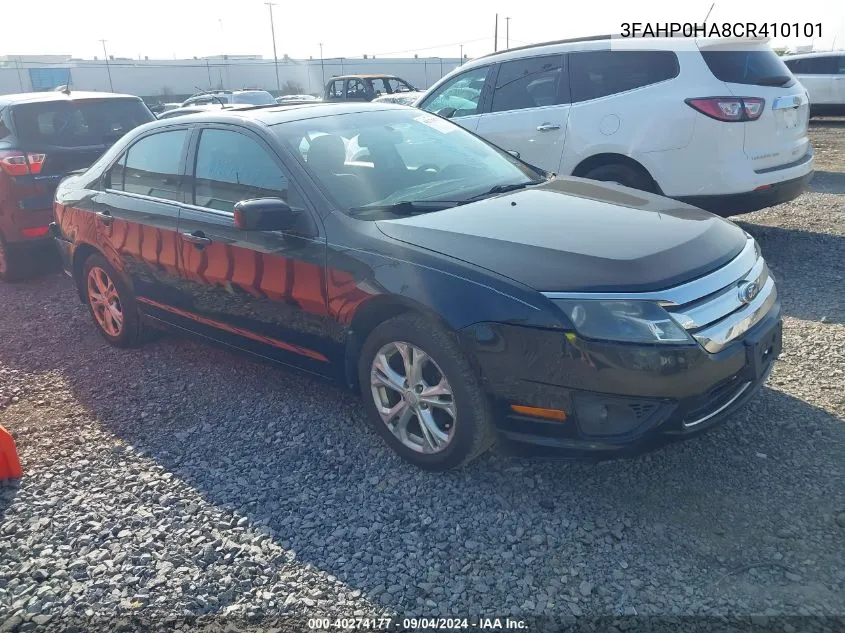 2012 Ford Fusion Se VIN: 3FAHP0HA8CR410101 Lot: 40274177