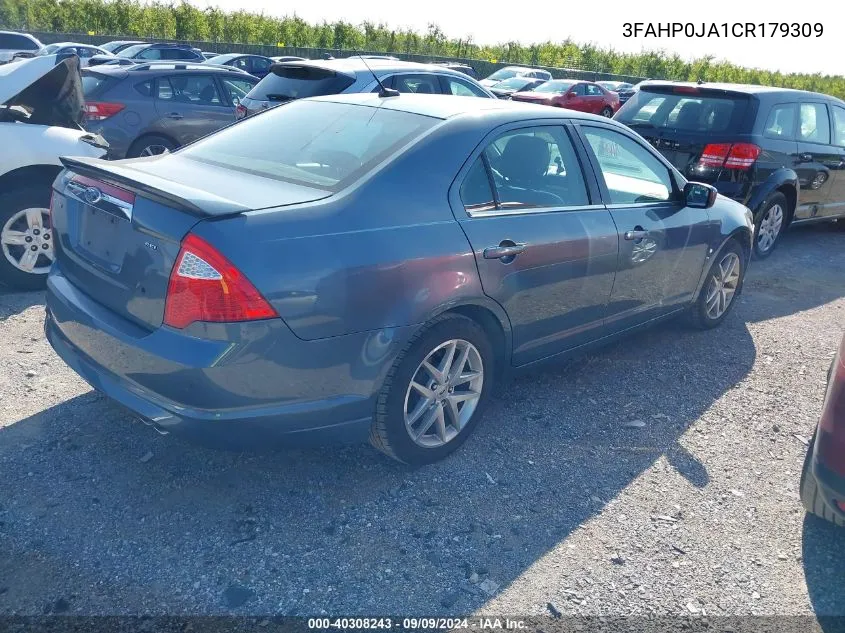 3FAHP0JA1CR179309 2012 Ford Fusion Sel