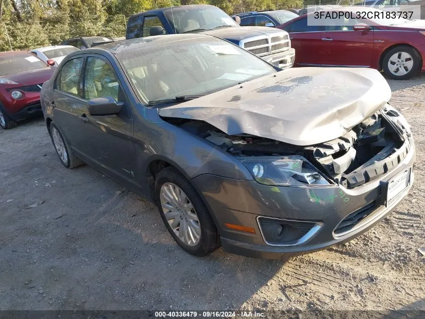 3FADP0L32CR183737 2012 Ford Fusion Hybrid