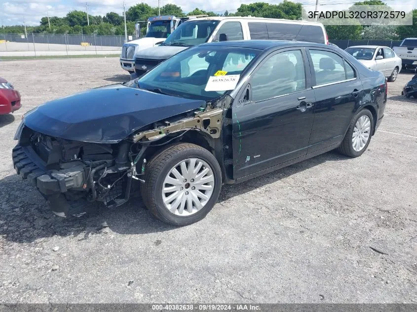 3FADP0L32CR372579 2012 Ford Fusion Hybrid