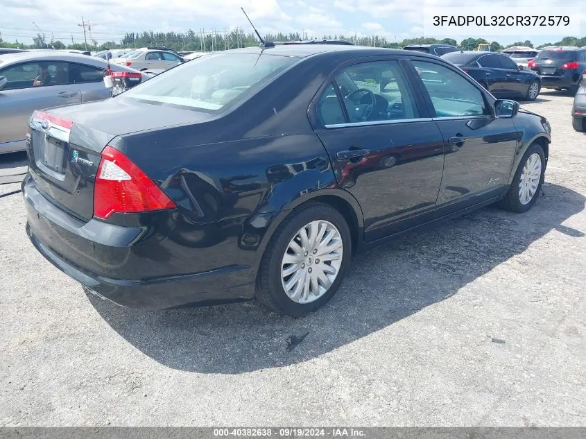 3FADP0L32CR372579 2012 Ford Fusion Hybrid