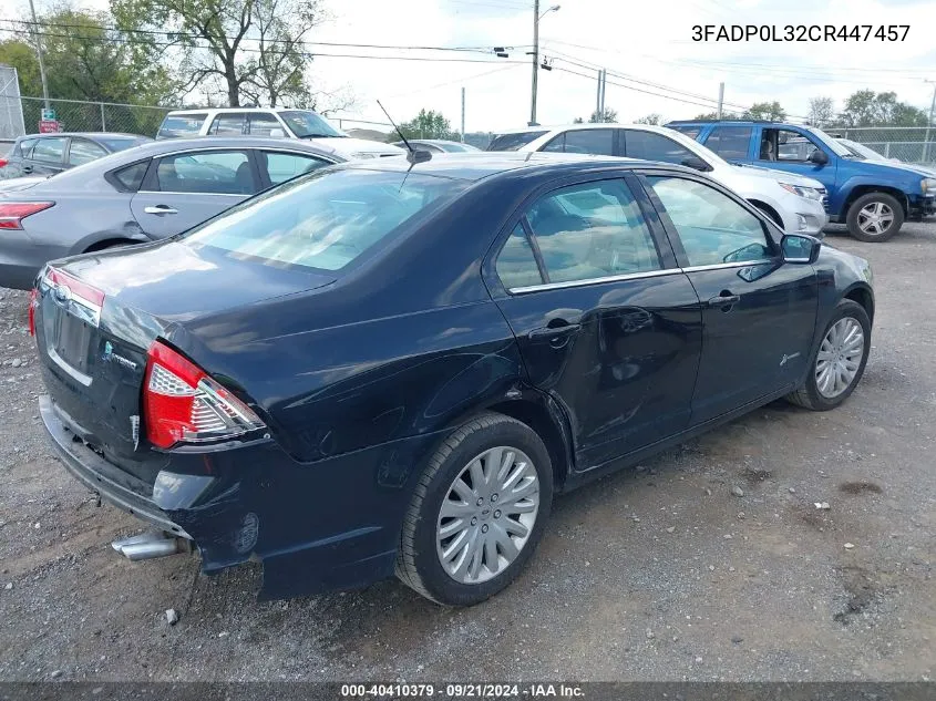 3FADP0L32CR447457 2012 Ford Fusion Hybrid