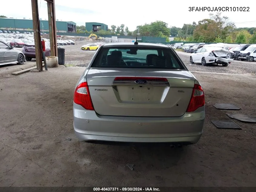 3FAHP0JA9CR101022 2012 Ford Fusion Sel