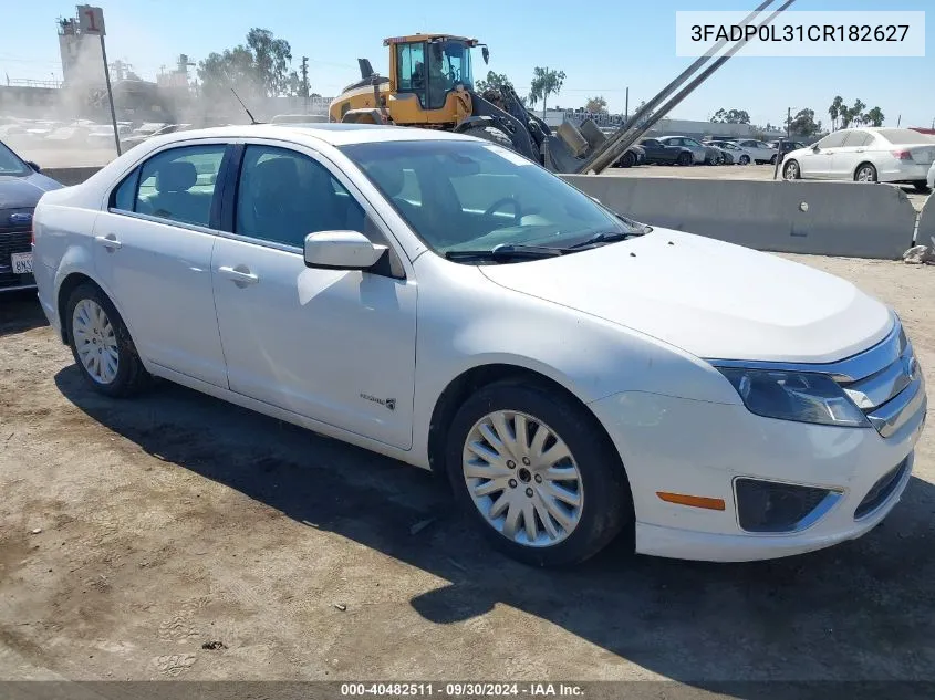 3FADP0L31CR182627 2012 Ford Fusion Hybrid