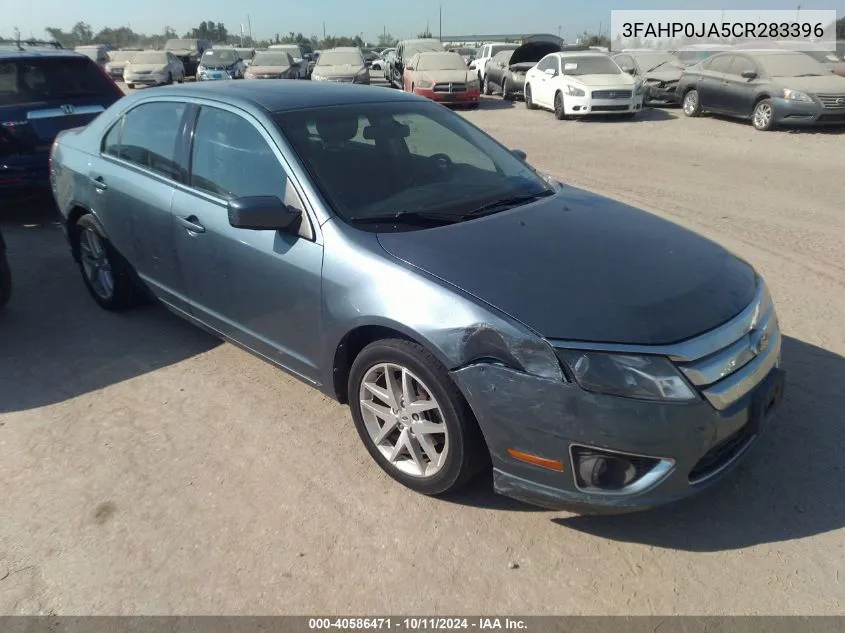 2012 Ford Fusion Sel VIN: 3FAHP0JA5CR283396 Lot: 40586471